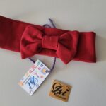 Stinband rot mit Schleife